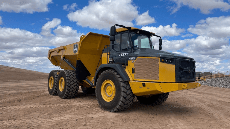 Deere enhances articulated dump trucks with engine and camera upgrades