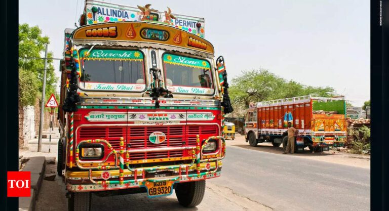 Truck drivers reluctant to recommend their profession to family, survey