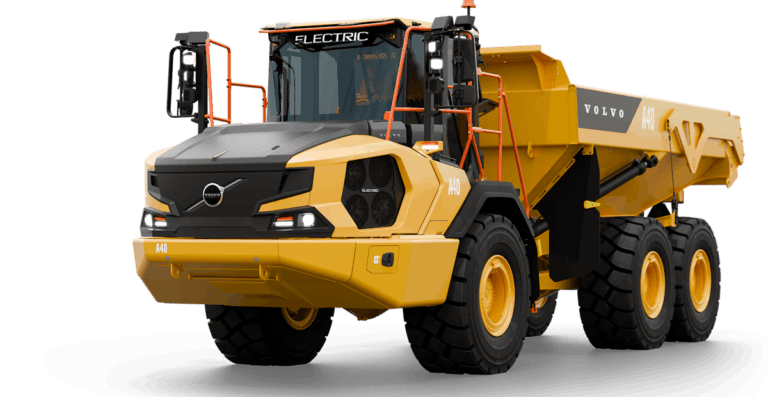 Volvo unveils groundbreaking electric articulated dump trucks