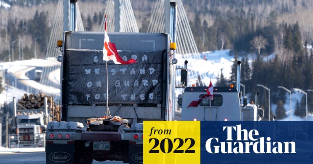 Canada truckers' protest evolves into movement against public health rules