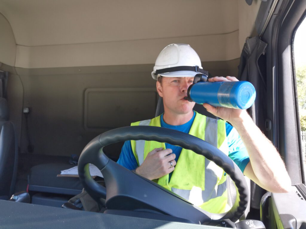 Innovative digital solutions for monitoring trucker wellness