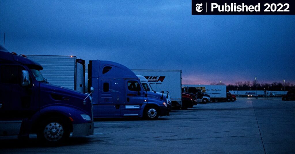 Life on the road: a trucker's descent into dystopia