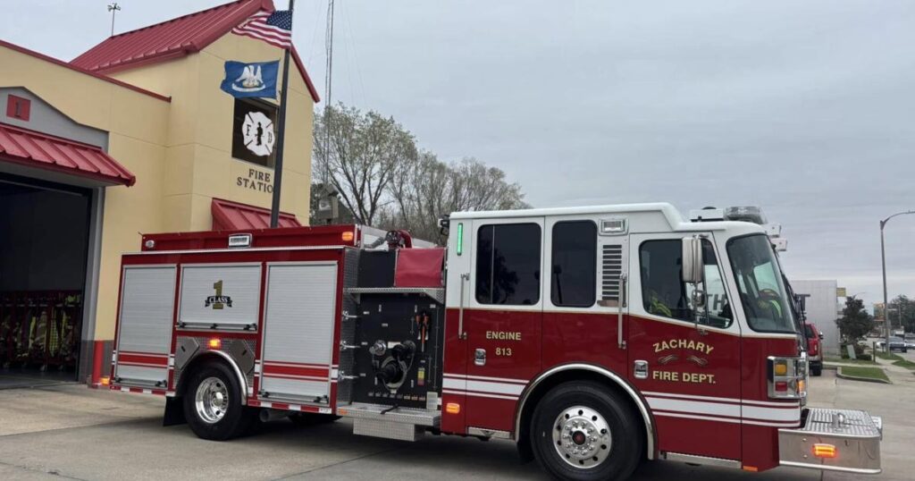 Exciting arrival of lifesaving gear for zachary's fire truck after