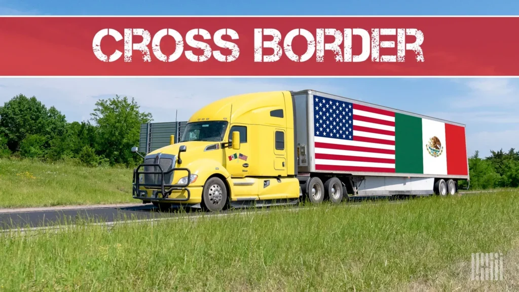 Impact of tariffs and language rules on cross border trucking in