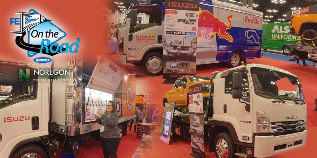 Isuzu medium duty trucks shine at work truck week