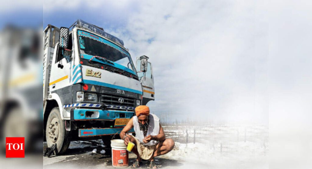 Life on the open road: the journey of indian truck