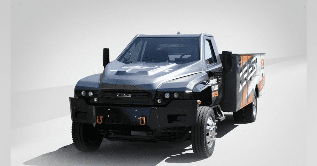 Zeus electric chassis partners with one stop truck & equipment