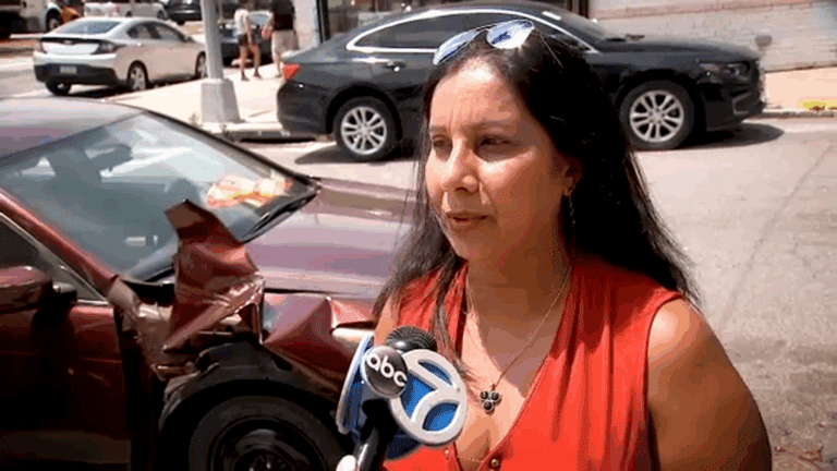 Rental truck wrecks havoc in woodside, queens, damaging 40 cars