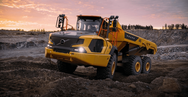 Volvo unveils all new articulated dump truck design