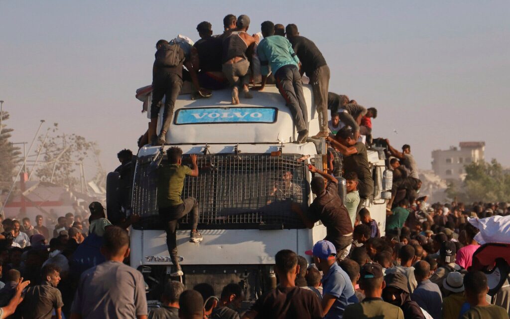 Insights from gazan truck drivers on food aid efforts