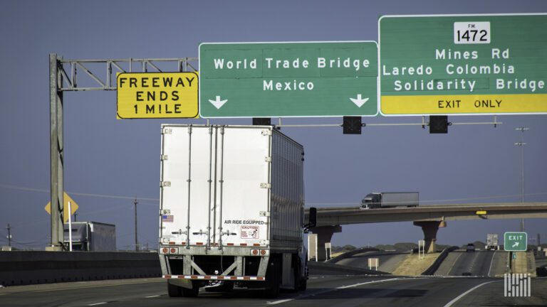 Lawmaker advocates for ending trucking reciprocity between mexico and canada
