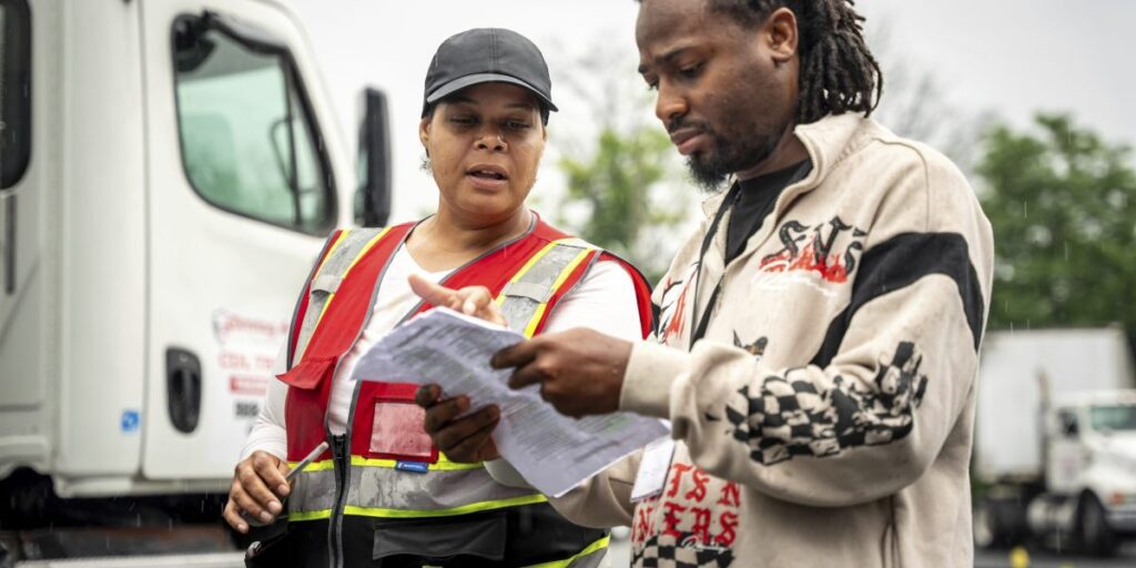 Truckers boost english skills amid new policy changes