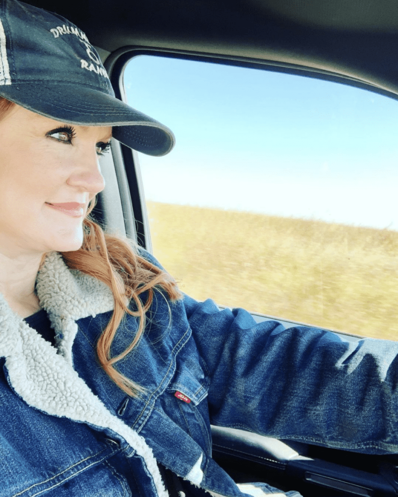 Ree Drummond's Chic Trucker Hat Look