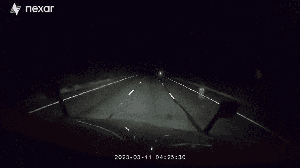 Mysterious Highway Encounter: Dashcam Captures Eerie Figure in Arizona