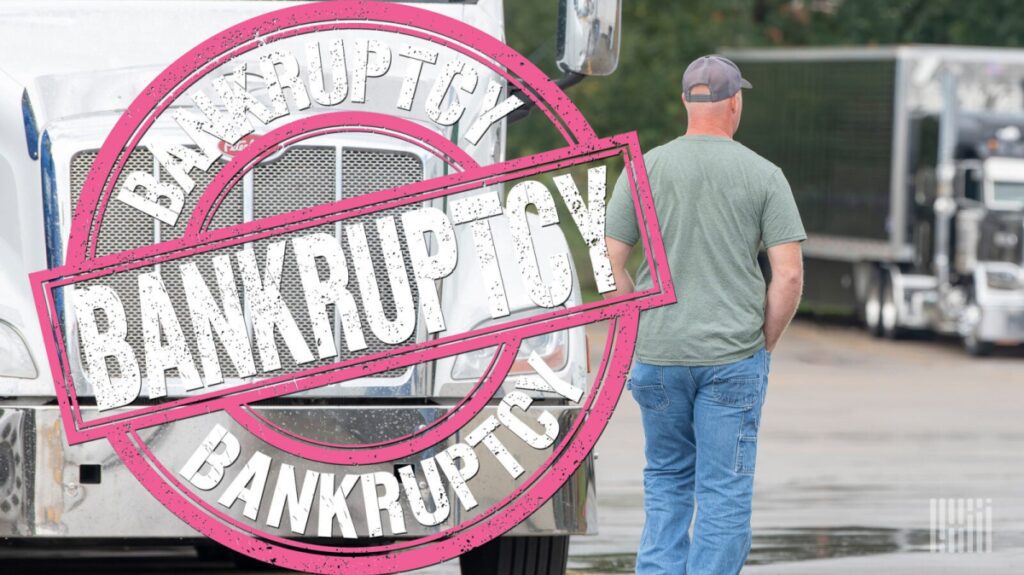 US Trucking Companies Struggle as Bankruptcy Rates Rise