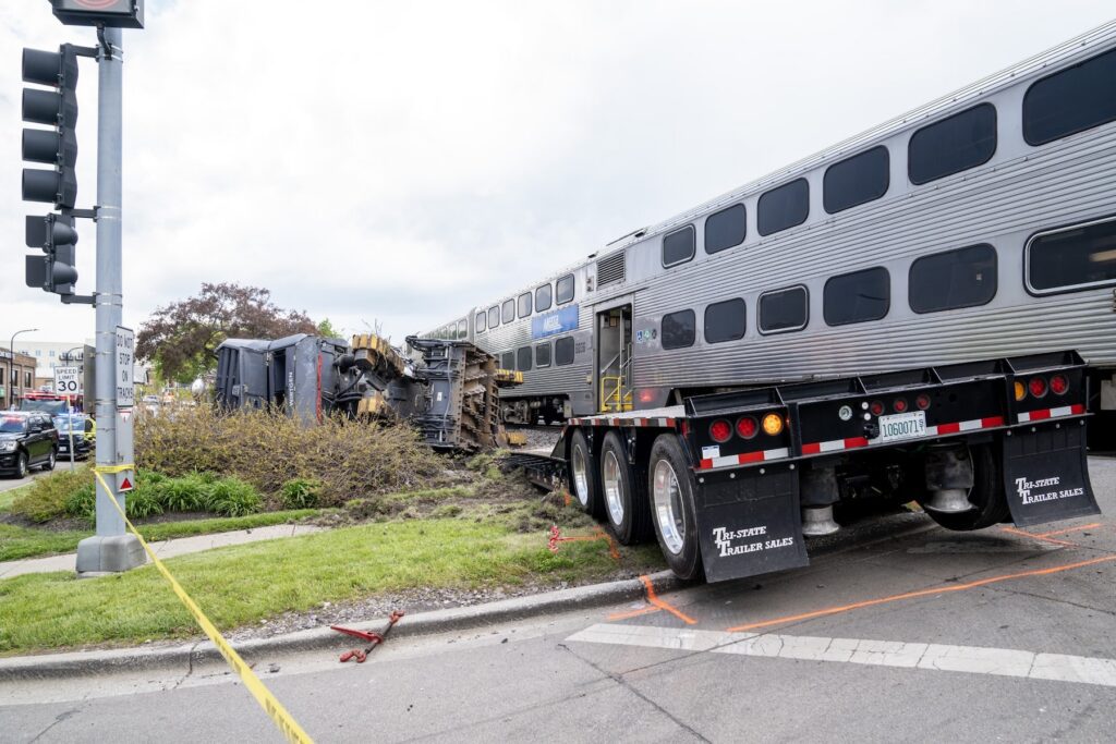 Train Collision with Equipment Truck Leaves One Hospitalized in Wilmette Train Collision with Equipment Truck Leaves One Hospitalized in Wilmette